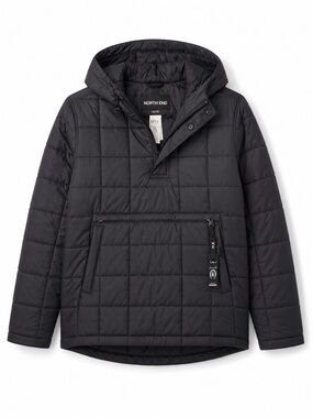 North End UTK Hydropel WarmLogik Hooded Pullover Jacket NWT XS Black Outdoor